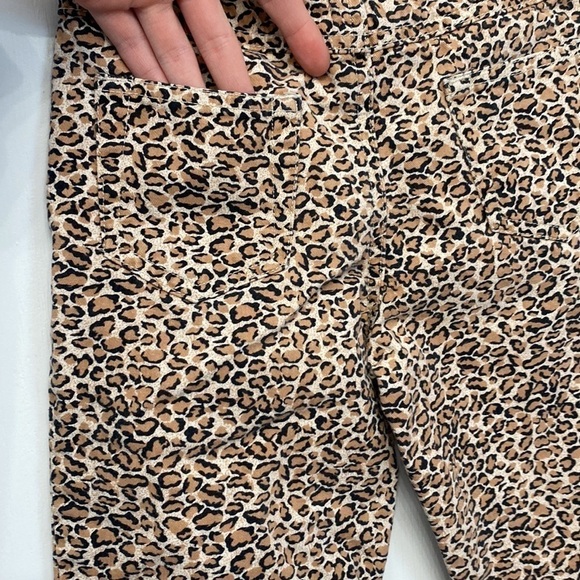 New Legends Girls Vintage Cheetah Print Denim Jeans Size 5 - Picture 8 of 13